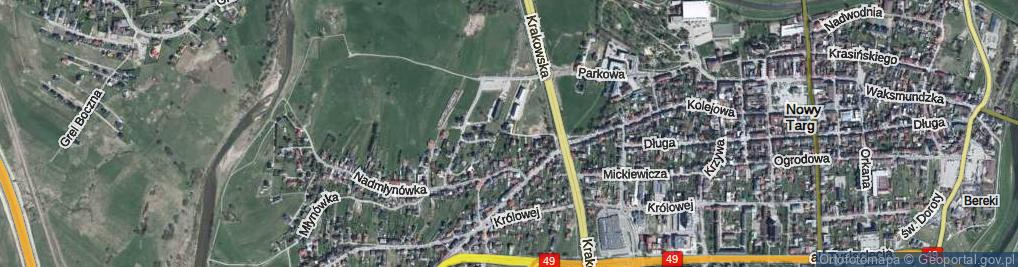 Zdjęcie satelitarne Schumana Roberta ul.